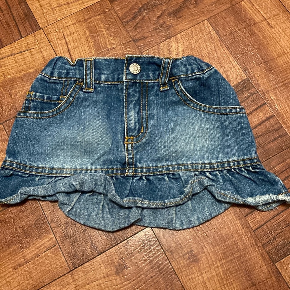 OLD NAVY TODDLER 3T JEAN SKIRT